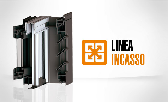 Zanzariere complete di profilo per incasso