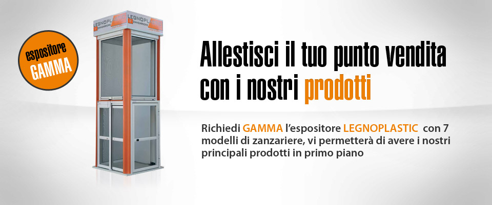 Allestisci il tuo punto vendita con il nostro espositore